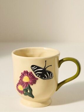 Anthropologie Faye Stoneware Mug